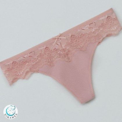 Розовые стринги женские LSTA 306/03/12 ТМ Эллен 